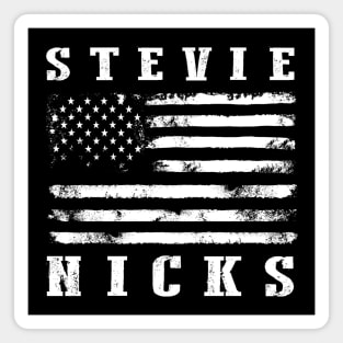 Distressed American Flag Stevie Legend Magnet